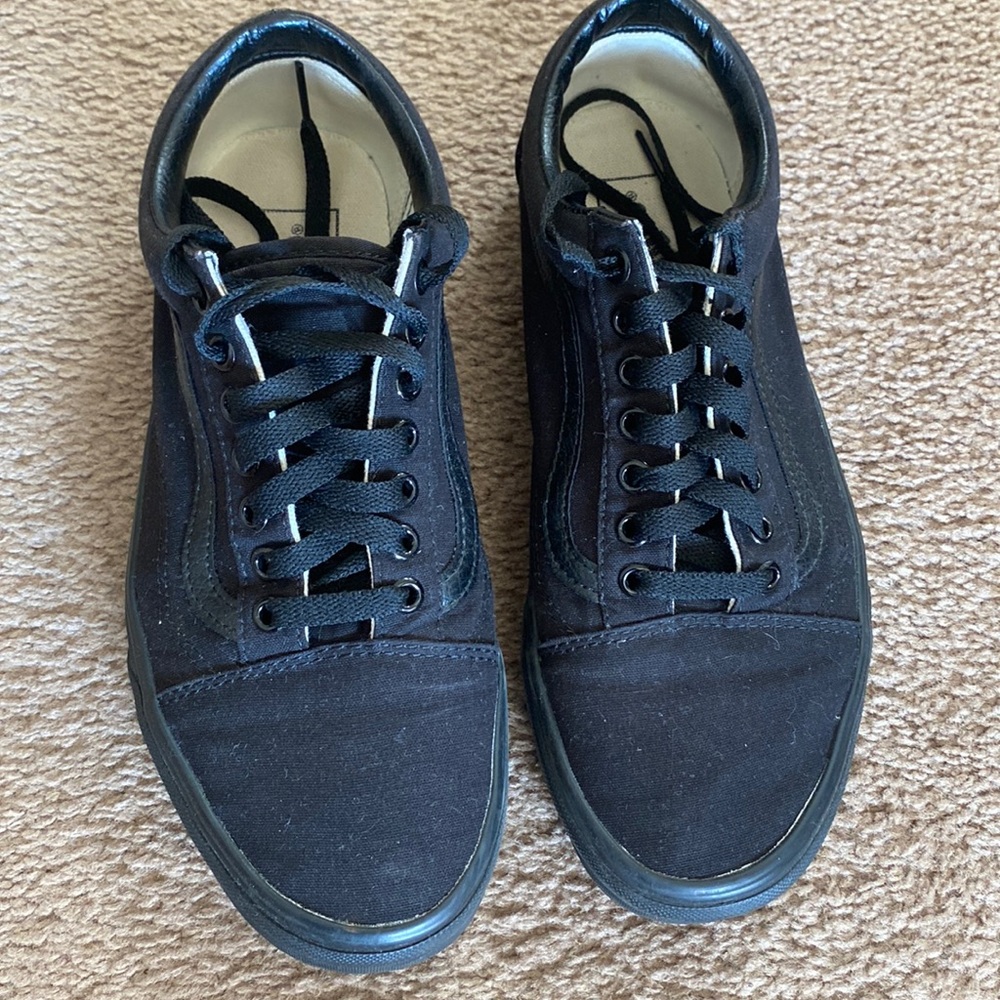 All Black Vans